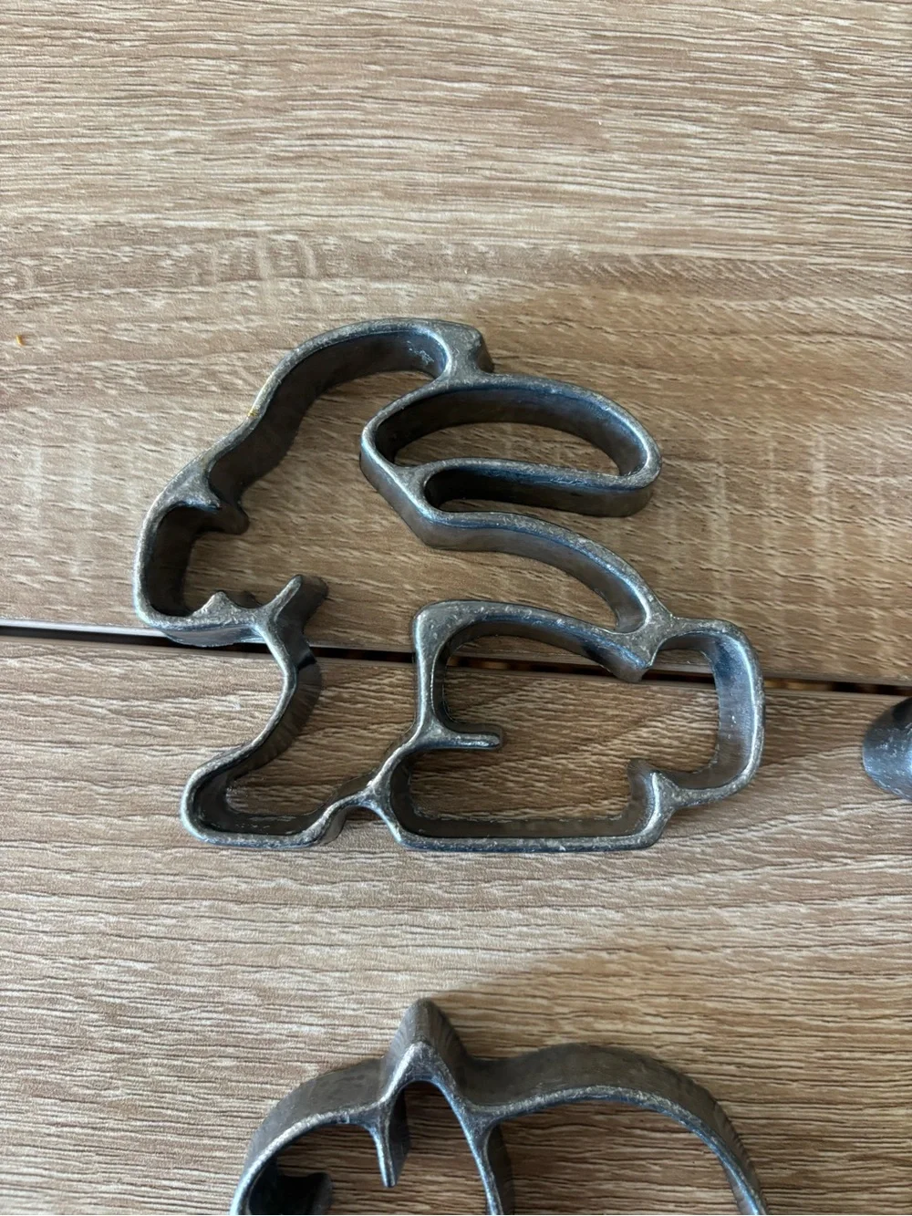Vintage Rosette Cookie Iron Set -  6 Holiday & Animal Molds